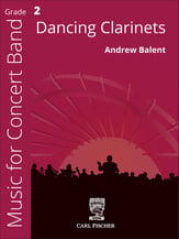 Dancing Clarinets Concert Band sheet music cover